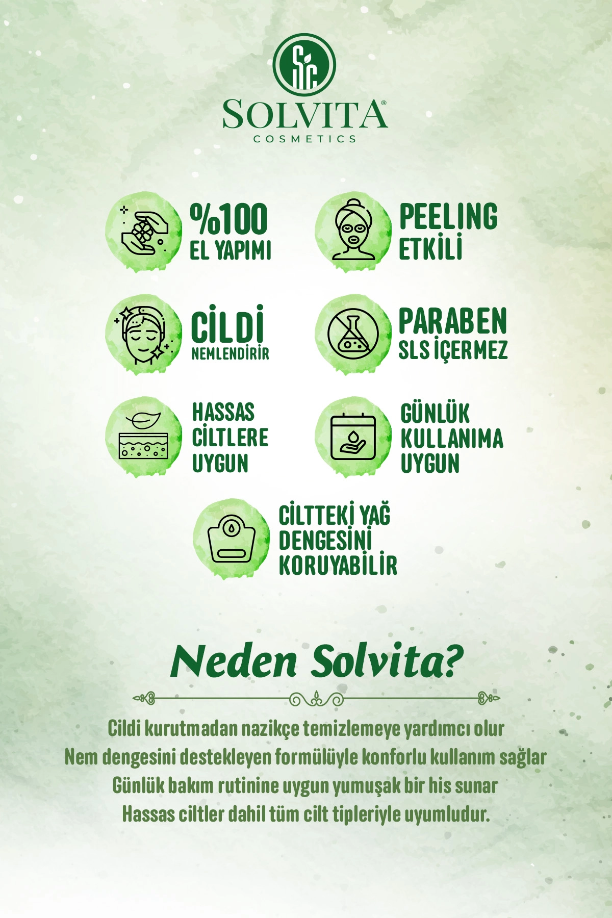 %100 El Yapımı Kabak Lifli Okyanus Esintisi Sabun