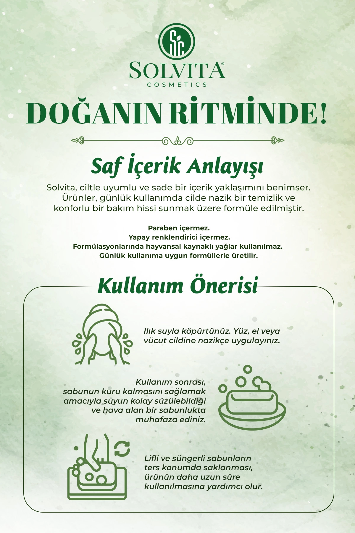 %100 El Yapımı Süngerli Eşek Sütlü Sabun