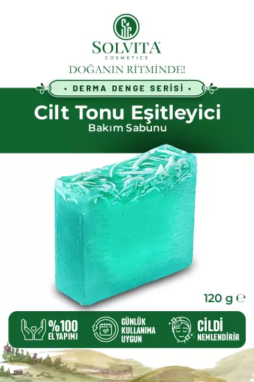 %100 El Yapımı Cilt Tonu Eşitleyici Bakım Sabunu