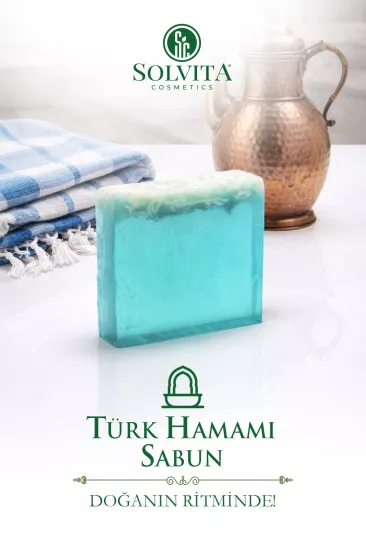 %100 El Yapımı Türk Hamamı Gliserinli Sabun