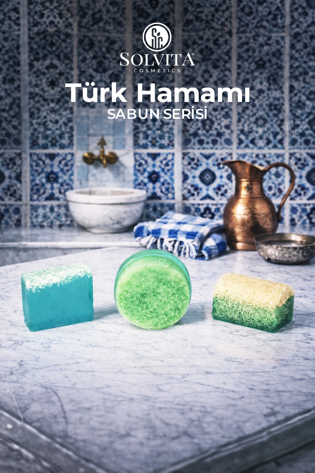 %100 El Yapımı Türk Hamamı Gliserinli Sabun